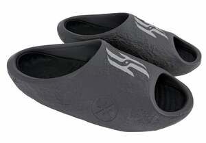 Li-Ning Way of Wade Slides Size 17 Lunar Rock Lite Slip-on Shoes Recovery Gray